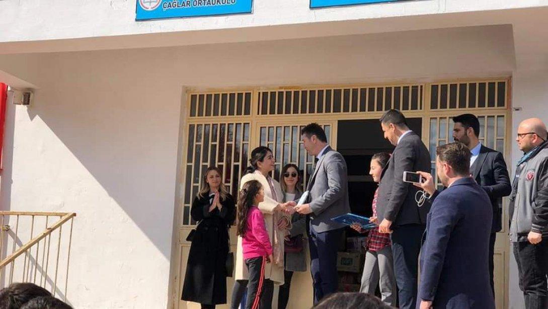 SEYEV Vakfı, Ortaköy İlkokulu / Ortaköy Şehit Yüksel Çağlar Ortaokulumuzu Ziyaret Etti.
