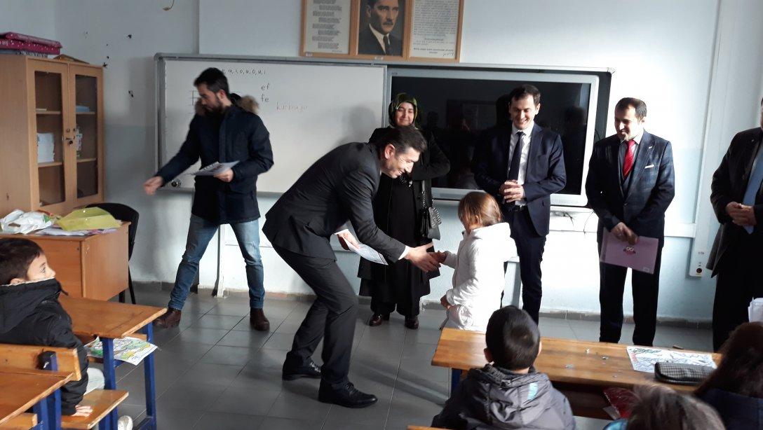 2019-2020 Eğitim Öğretim Yılı 1.Dönem Sonu Karne Töreni Karahamza Şehit Ahmet Karadağ İlk-Ortaokulu' nda Gerçekleşti