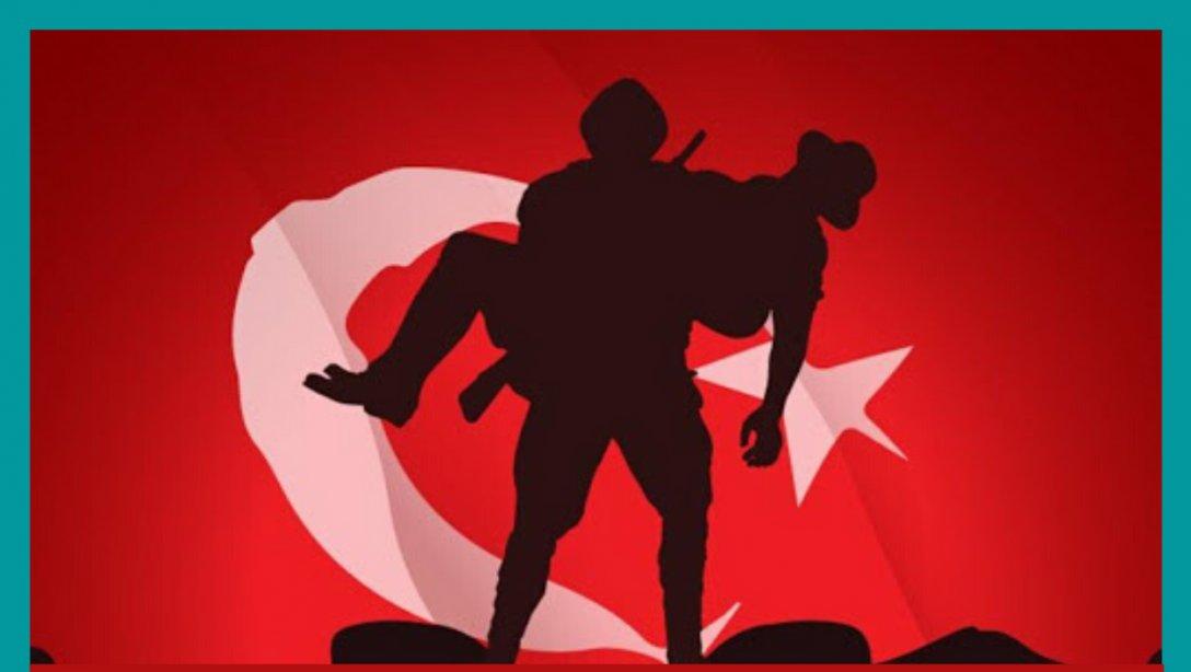 İlçe Milli Eğitim Müdürümüz Sayın Ahmet KINA' nın 18 Mart Şehitleri Anma Günü ve Çanakkale Zaferi'nin 105. Yıldönümü Mesajı