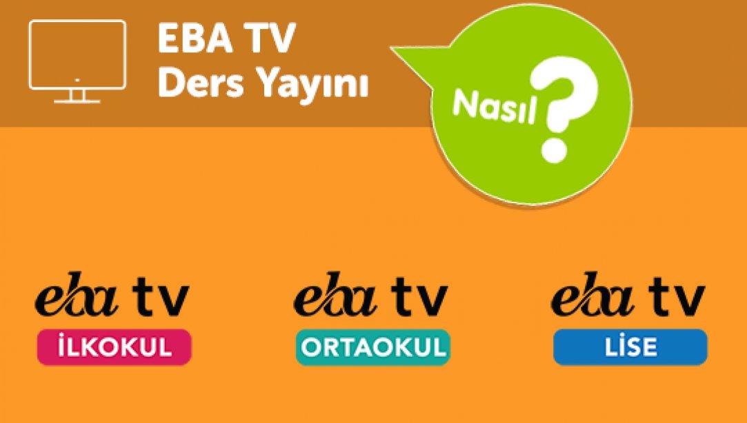 20-24 Nisan TRT EBA TV Yayın Akışı