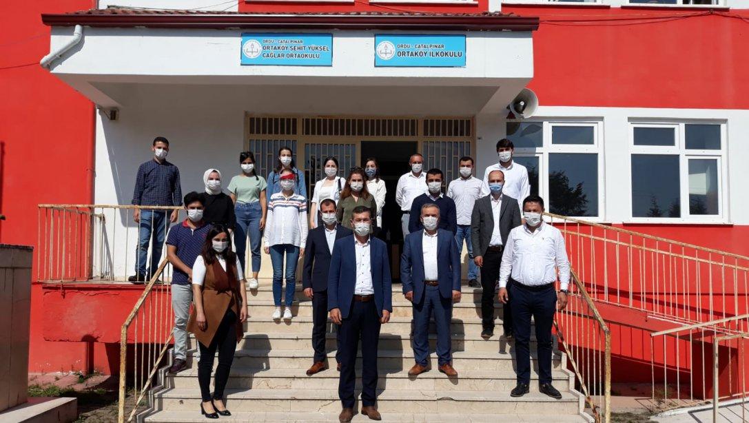 İlçe Milli Eğitim Müdürümüz Sayın Ahmet KINA Ortaköy Şehit Yüksel Çağlar İlk-Ortaokulu'nu ziyaret etti.