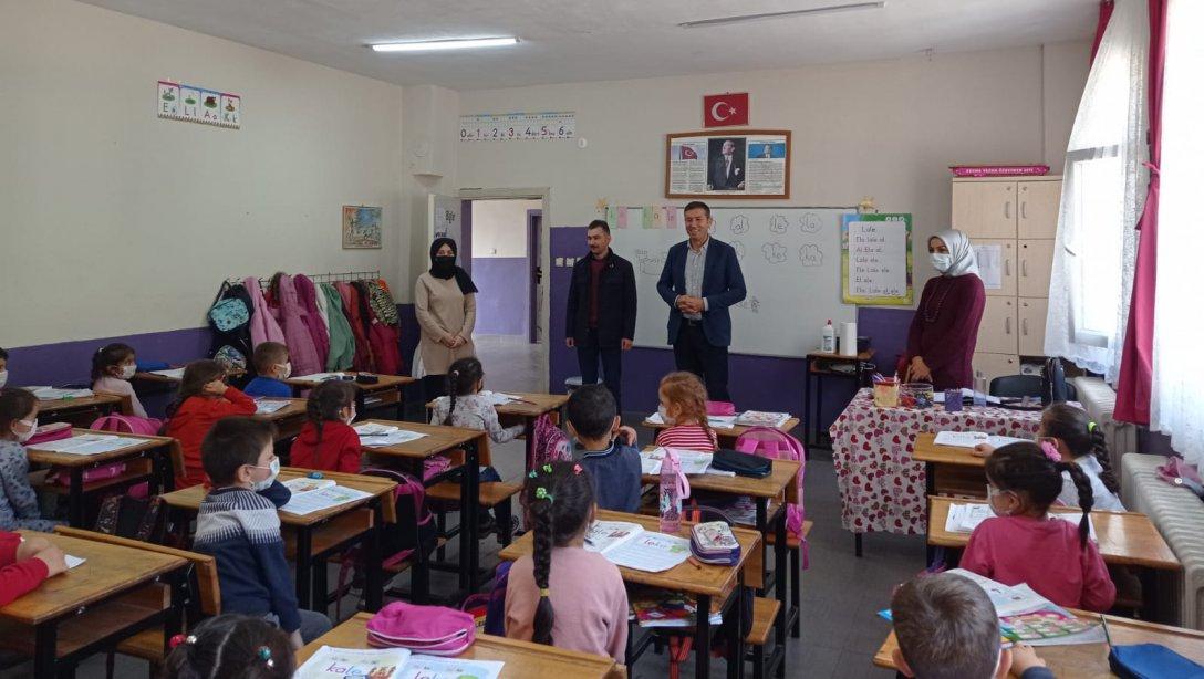 İlçe Milli Eğitim Müdürümüz Sn. Ahmet KINA, Keçili İlk-Ortaokulu ve Ayşe Tenteoğlu İlkokulu' nu Ziyaret Etti.