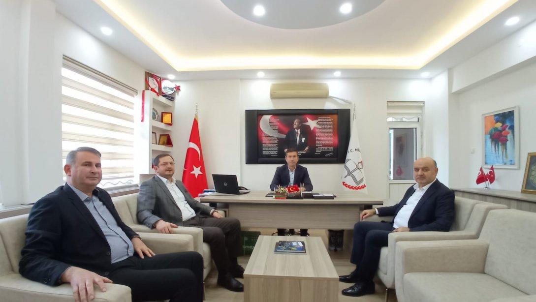 FATSO Başkanı Sn. Tayfun KARATAŞ ve Ekibi Müdürümüz Sn Ahmet KINA' yı Ziyaret Etti