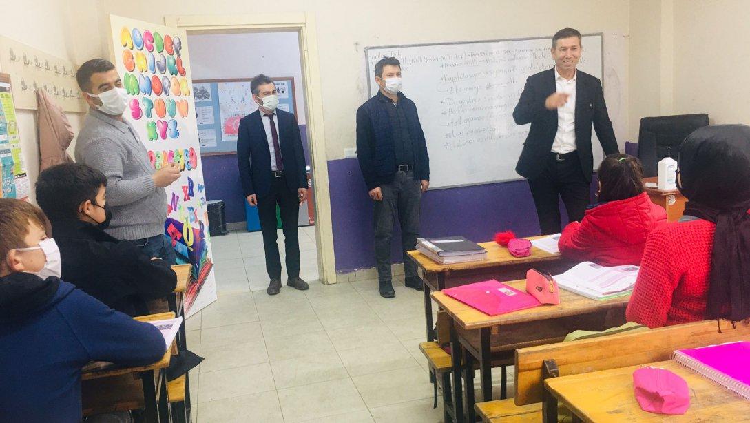 İlçe Milli Eğitim Müdürümüz Sn. Ahmet KINA Keçili Şehit Volkan Demirci Ortaokulunu Ziyaret Etti